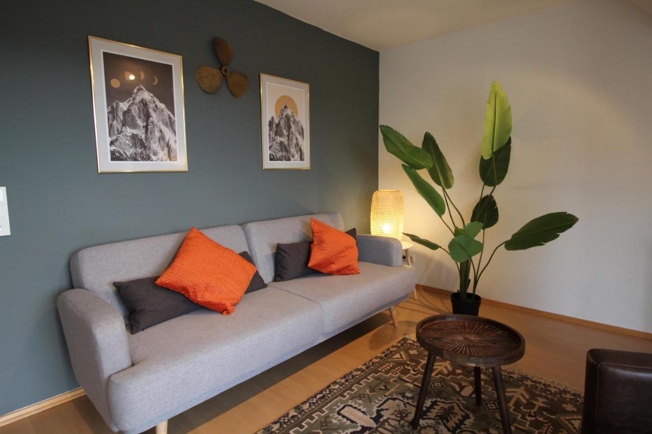 Stylische Ferienwohnung Mit Ausblick Haslach Bagian luar foto